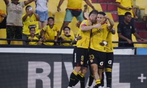 Barcelona 2-1 Orense doblete Rivero LigaPro 2025