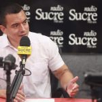Noboa responde con ironía a críticas de Correa: “Piensa en mí 23 de las 24 horas”