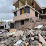 Explosión por fuga de gas deja nueve familias afectadas en Riobamba