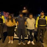 Policía Nacional Captura a Tres Implicados en Secuestro y Robo de Vehículo en Puéllaro, Quito