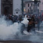 Protestas en Ecuador tras Marcha de Noboa
