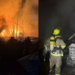 ¡Controlado en Vía a la Costa! Bomberos Apagan Incendio