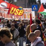 Italia vive masivas protestas en apoyo a Gaza