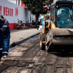 Continúa con el mantenimiento vial en la Av. 25 de Julio