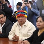 ¡Conaie pide juicio a ministros por paro indígena!