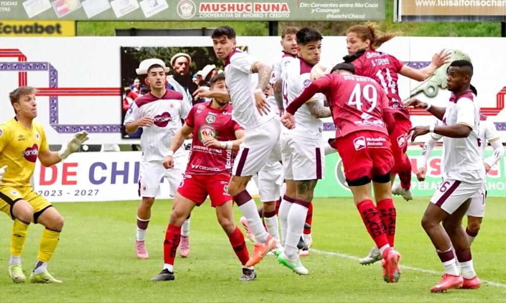 ¡Mushuc Runa con Doblete de Dos Santos Vence 2-1 a Vinotinto