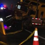 Un conductor de camión falleció tras choque en Durán