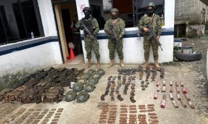 Ejército destruye campamento Los Trujillanos Zamora