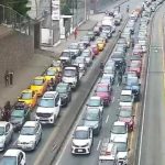 Accidente en la vía a Daule provoca congestión