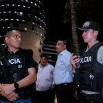 Gobernador del Guayas lidera megaoperativo de seguridad en el Distrito Modelo